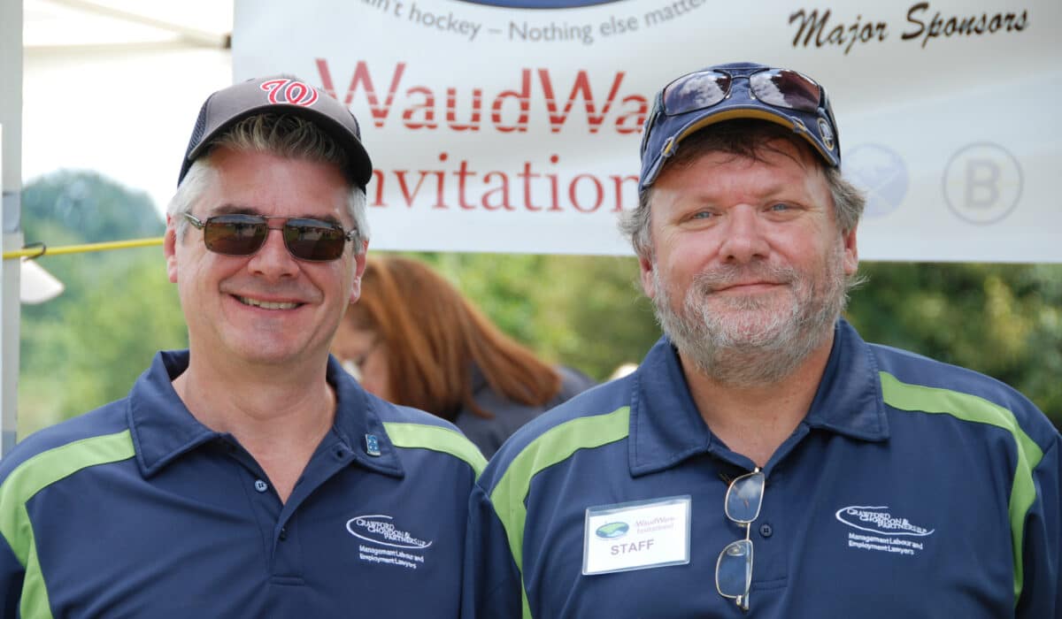 WaudWare team - Charles Waud (founder and President) and Ian G. Lloyd (Vice President)