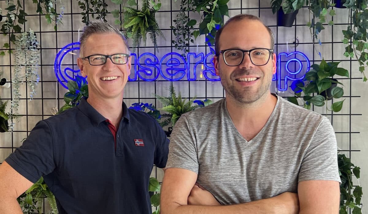 Klaus-M. Schremser and Josef Trauner, co-founders of Usersnap