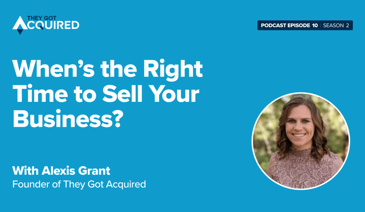 What's the Best Timing to Sell Your Business?