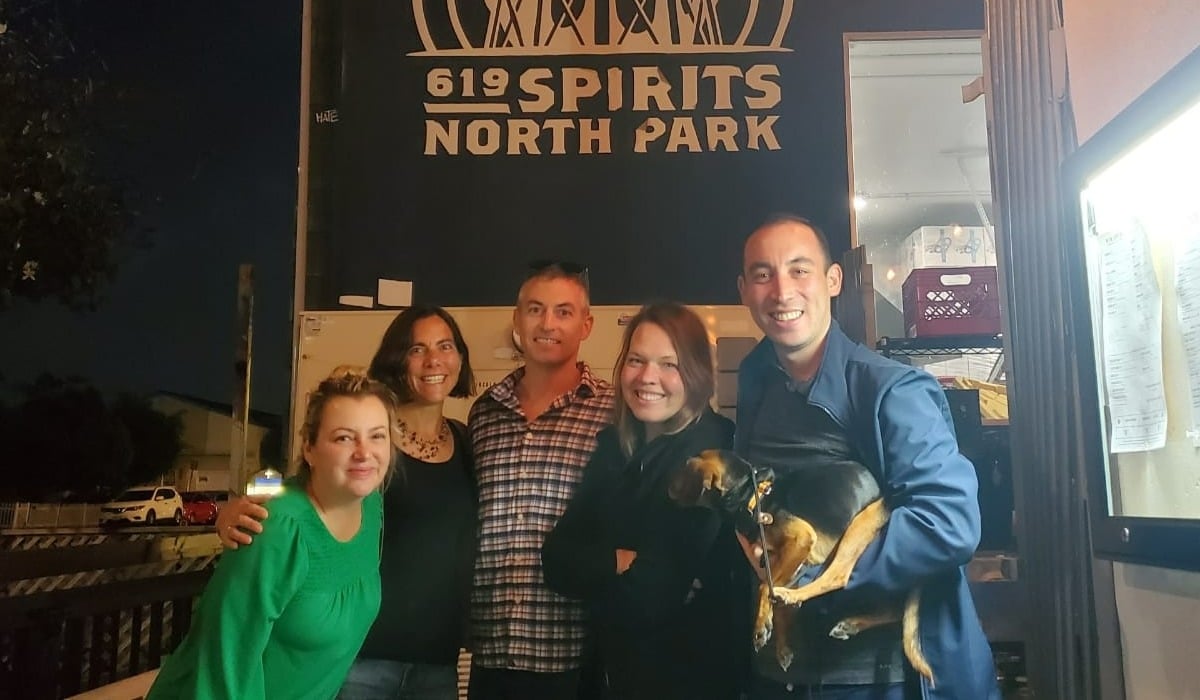 ISOS Group: (Left to right) Nancy Mancilla (Co-founder), Jennifer Arrowsmith (Sr. Sustainability Consultant), Steve McLellan (Project Manager), Sarah Poore (Visual Designer), Brian Noveck (Co-founder)